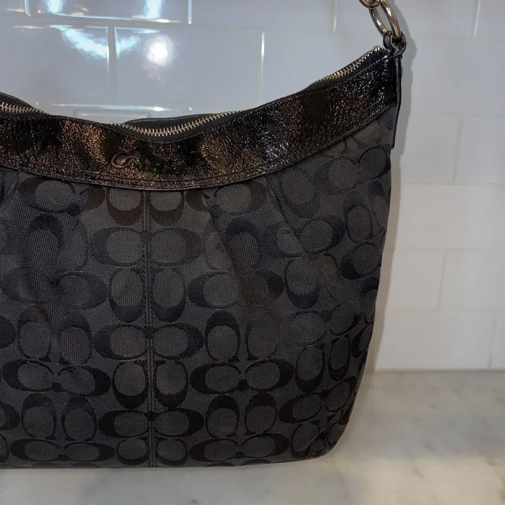 Coach Bag Purse Handbag Y2K Vintage Signature Ashley Hobo Crossbody Shoulder Bag - Picture 3 of 16